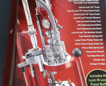 Hornady-Presse mit Automatischer Hülen und Geschosszuführung